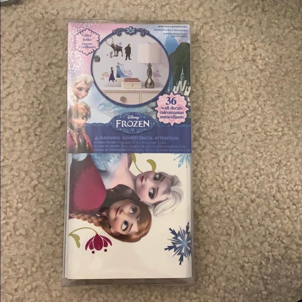 Frozen wall decals.
